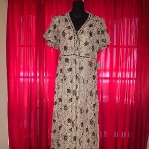 Maxi Summer Floral Dress